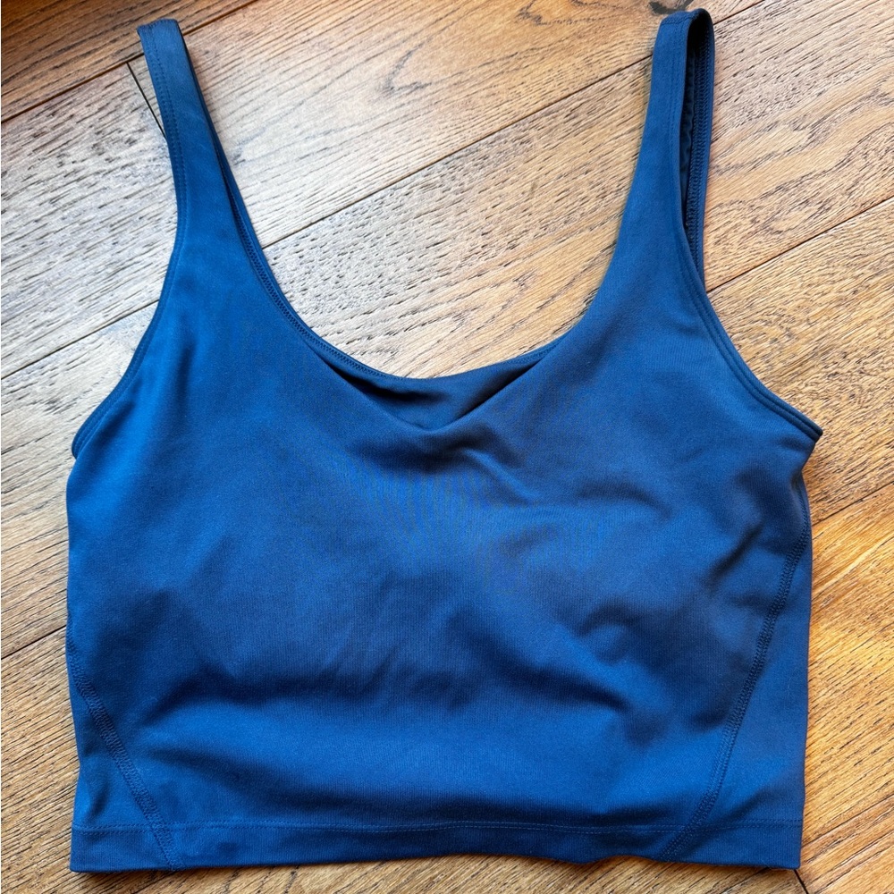 Gilly Hicks (Hollister) Go Recharge tank, size medium, blue, EUC